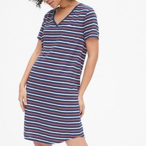 Gap Women's Soft Slub V-Neck T-Shirt Dress
